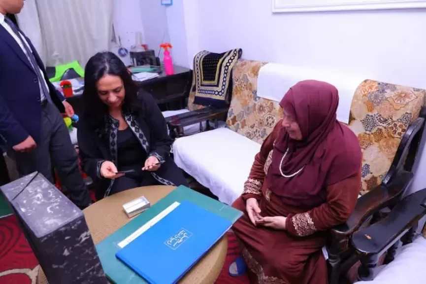 وزيرة التضامن الاجتماعي تجري زيارة مفاجئة لـ”دار أم هاني للمسنين” بمنطقة إمبابة