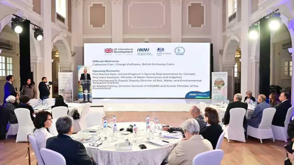 وزير الري: مصر في قلب تحديات مائية متشابكة.. ونصيب الفرد يقترب من «الندرة المطلقة» | صور