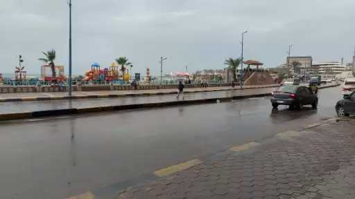 سقوط أمطار على مناطق متفرقة بالمنوفية وسط حالة من عدم استقرار الأحوال الجوية