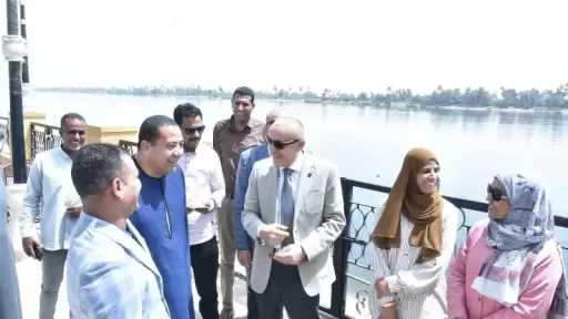 محافظ الأقصر يتفقد مشروعات التطوير والبنية التحتية بمدينة أرمنت.. صور