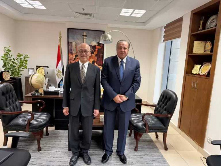 رئيس الجهاز المصري للملكية الفكرية يستقبل السفير الياباني بالقاهرة لبحث سبل تعزيز التعاون المشترك|صور