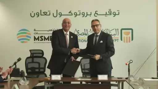 شراكة بين البنك الأهلي المصري وجهاز تنمية المشروعات لتعزيز دعم وتمويل ريادة الأعمال والمشروعات الصغيرة والمتوسطة