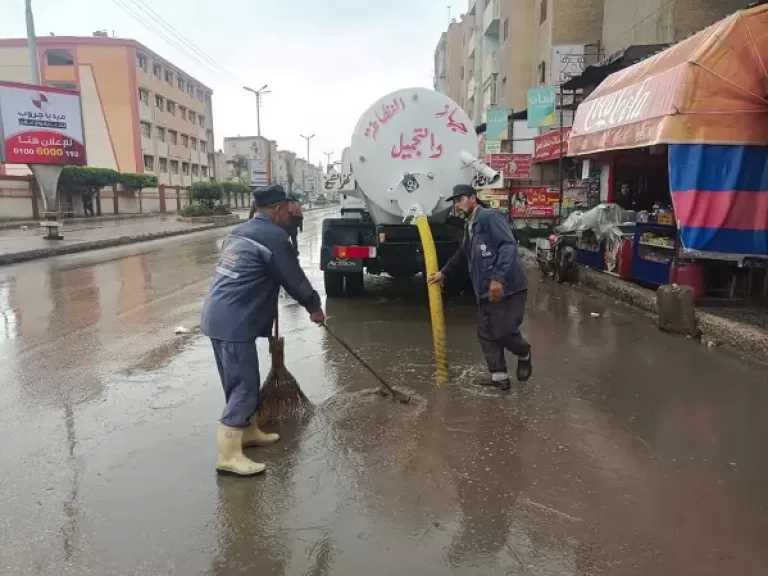 سوء الأحوال الجوية يضرب كفرالشيخ.. والمحافظة ترفع درجة الجاهزية