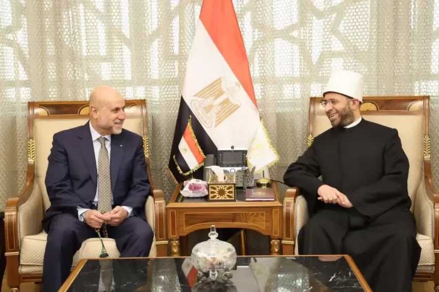 وزير الأوقاف يستقبل وفدًا فلسطينيًّا رفيع المستوى ويؤكد دعم مصر الثابت للقضية الفلسطينية