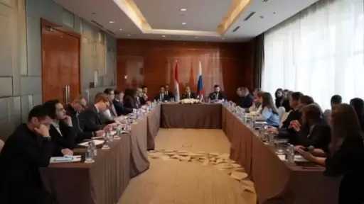 وزير الخارجية يبحث مع رجال أعمال روس تعزيز الاستثمارات في مصر