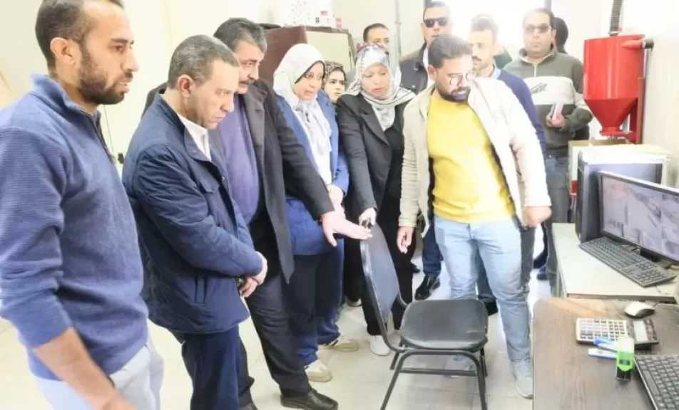 محافظ المنوفية يتفقد صوامع قويسنا استعدادا لموسم توريد القمح