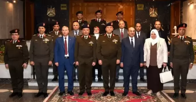 بروتوكول تعاون بين القوات المسلحة والتعليم لتطوير مناهج معهد ضباط الصف