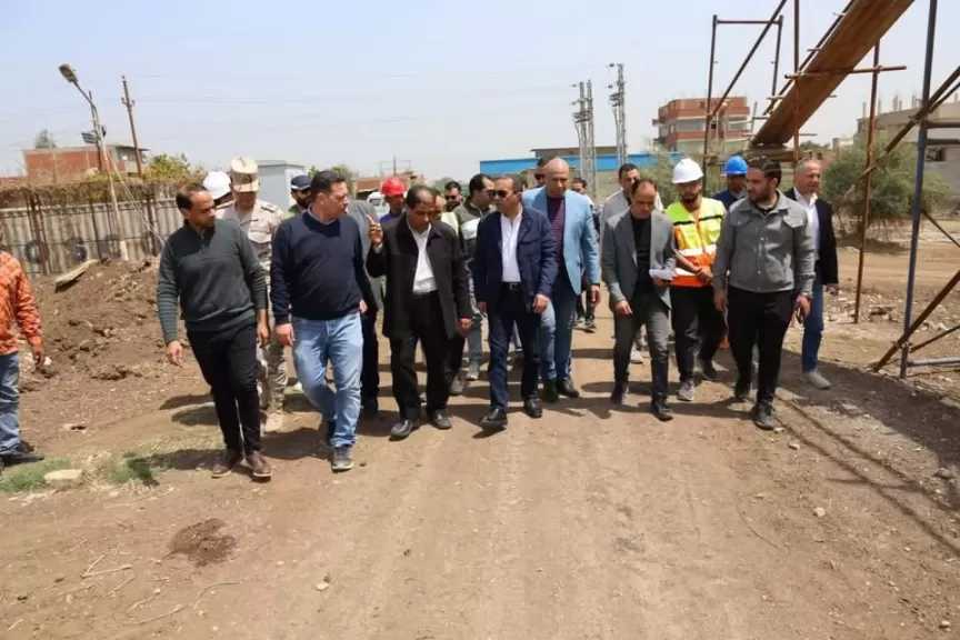 محافظ المنوفية توسعات محطة معالجة صرف صحي شما تمت باستثمارات 300 مليون جنيه لخدمة 100 ألف مواطن