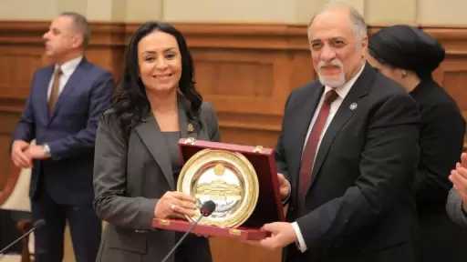 وزيرة التضامن الاجتماعي تناقش استعدادات الوزارة لمواجهة متطلبات المرحلة الحالية في ضوء الأحداث الإقليمية والعالمية