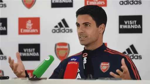 أرتيتا يؤكد غياب ساكا وتيمبر عن أرسنال في مواجهة سبورتنج لشبونة بدوري الأبطال