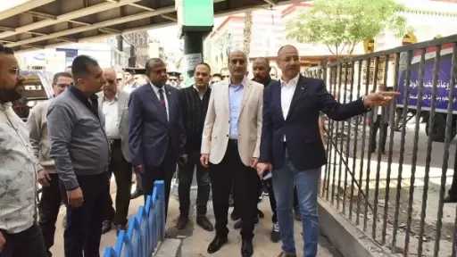 محافظ أسيوط يتفقد تطوير ميدان الشهيد أحمد جلال ضمن خطة تعزيز المظهر الحضاري