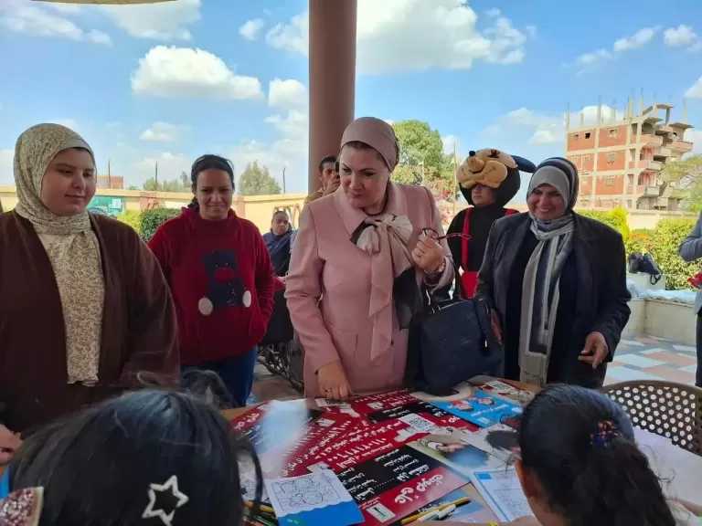 رئيسة المجلس القومي للطفولة والأمومة تشارك أطفال محافظة المنوفية بكنيسة الشهيد العظيم مارجرجس وبيت مفرح القلوب لذوي الهمم الاحتفال بعيد القيامة المجيد