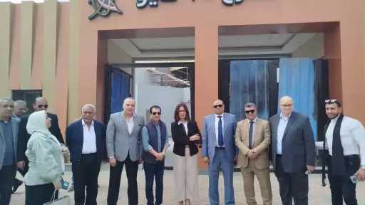 وزيرة الثقافة تتفقد مسرح وسيرك 15 مايو تمهيدًا لافتتاحه الشهر المقبل