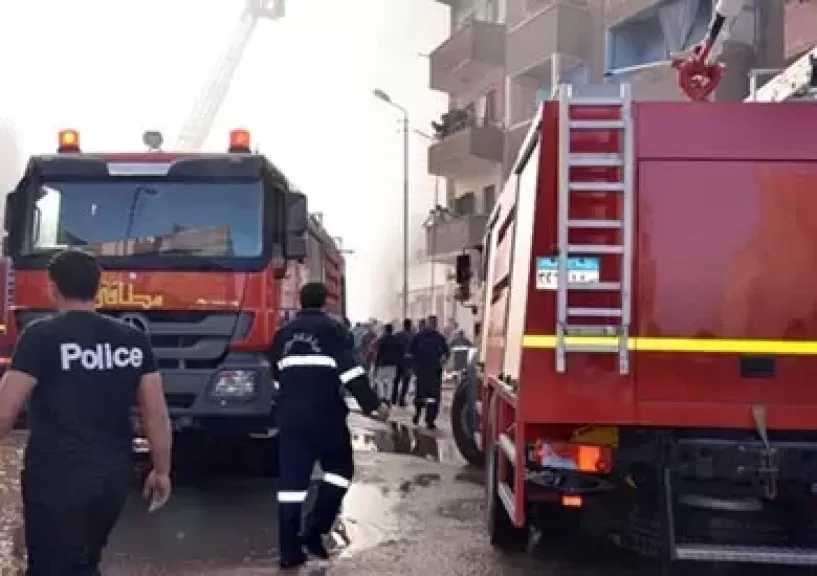 إخماد حريق داخل منزل في أطفيح دون خسائر بشرية