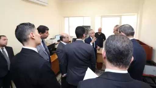 وزير العدل يباشر مهامه من مركز الدراسات.. ويلتقي بمجلس إدارة نادي قضاه مجلس الدولة