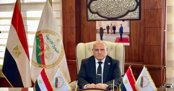 رئيس النيابة الإدارية يهنئ المواطنين المسيحيين بمناسبة الاحتفال بعيد القيامة المجيد