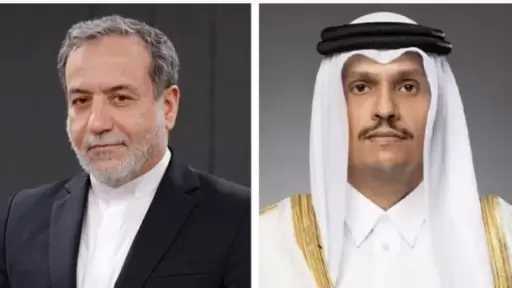رئيس وزراء قطر ووزير خارجية إيران يبحثان هاتفيًا تطورات وقف إطلاق النار
