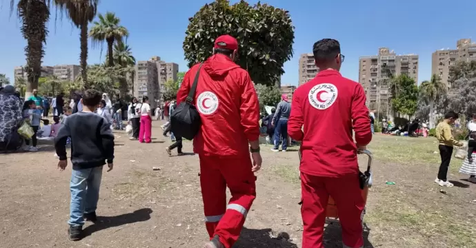 الهلال الأحمر المصري يؤمّن احتفالات شم النسيم بفرق الاستجابة للطوارئ في المحافظات.. صور
