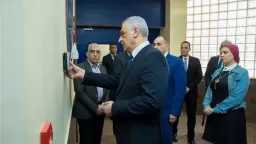 وزير الإنتاج الحربي يتابع منظومات العمل الرقمية وتأمين الشبكات