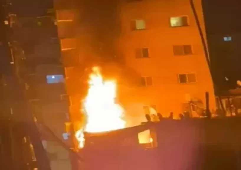 إخماد حريق شقة بالطابق السابع في حدائق القبة دون إصابات