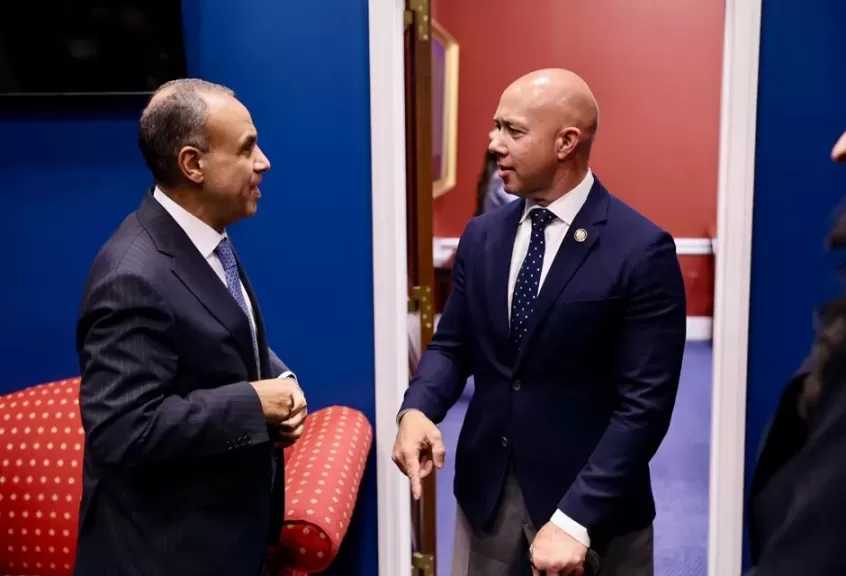 وزير الخارجية يؤكد الحرص على تعزيز التعاون مع مجلس النواب الأمريكى لدعم الشراكة الاستراتيجية