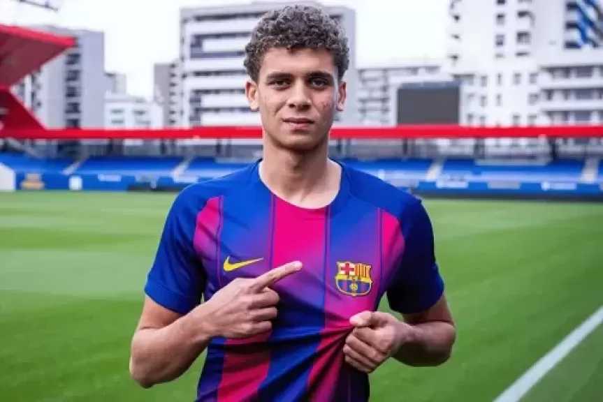 اختبار حاسم لحمزة عبدالكريم لحسم مستقبله مع برشلونة