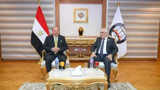 النائب العام يستقبل رئيس جامعة المنصورة ووفدًا من قياداتها وطلابها.. صور