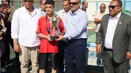 محافظ السويس يشهد ختام مبادرة نجوم الملاعب في كل مدرسة بطل لدعم المواهب الرياضية