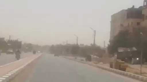 عواصف ترابية متوسطة بالوادي الجديد