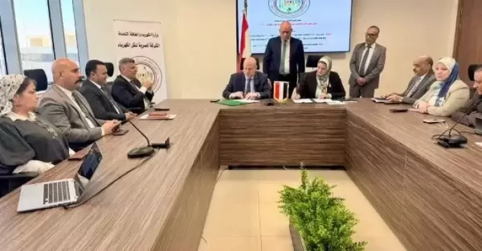 نقل الكهرباء توقع عقدا لتوريد كابلات لربط محطة محولات البدرشين بالشبكة