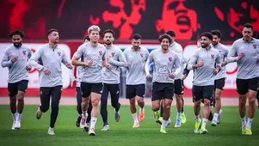 تدريبات خططية في مران الأهلي قبل مواجهة بيراميدز في الدوري