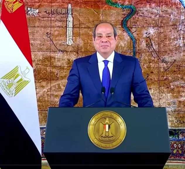 الرئيس السيسي: منطقة الشرق الأوسط تشهد مساعي مدبرة لإعادة رسم خريطتها