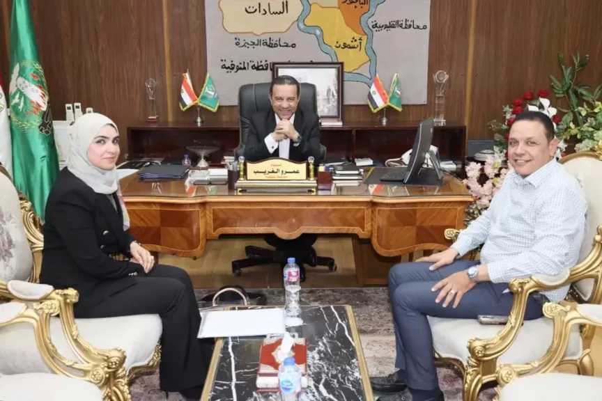 محافظ المنوفية يلتقي عددا من النواب لبحث مطالب المواطنين ودعم خطط التنمية