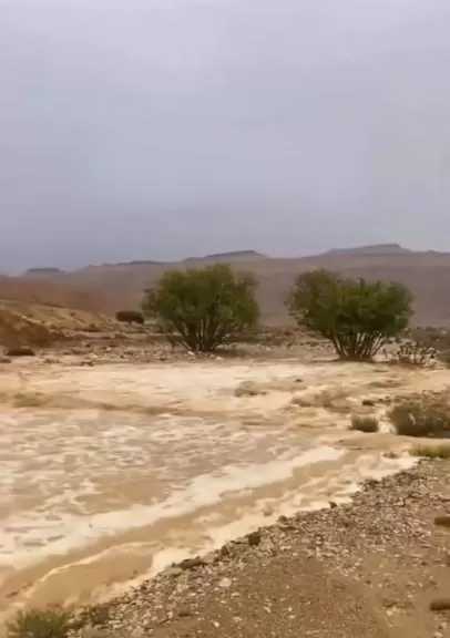 الري: سيول في بعض أودية مدن العريش ورفح والشيخ زويد ولم تسفر عن أي أضرار