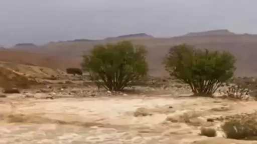 الري: سيول في بعض أودية مدن العريش ورفح والشيخ زويد ولم تسفر عن أي أضرار