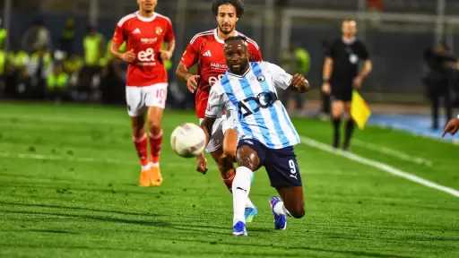 مايلي يتقدم لبيراميدز أمام الأهلي بالدوري الممتاز