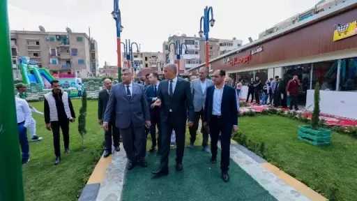 محافظ كفر الشيخ يتفقد الحديقة والملاهي الترفيهية بشارع الخليفة المأمون.. صور