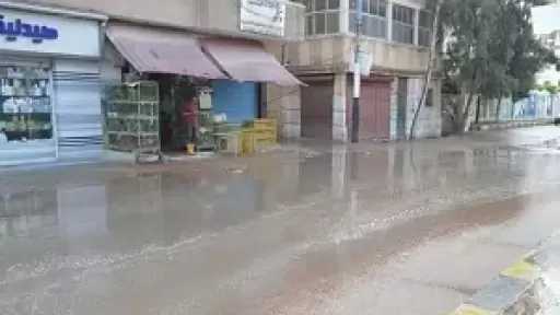 تساقط أمطار خفيفة وهبوب رياح على المدن الساحلية بكفرالشيخ