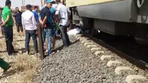 مصرع موظفة صدمها قطار في منطقة العياط