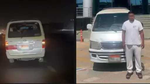 ضبط سائق ميكروباص استعرض بسيارته بحفل زفاف في الجيزة
