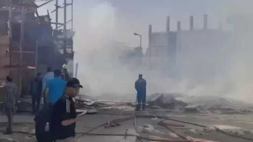 السيطرة على حريق محدود داخل موقع تصوير بمدينة الإنتاج الإعلامي