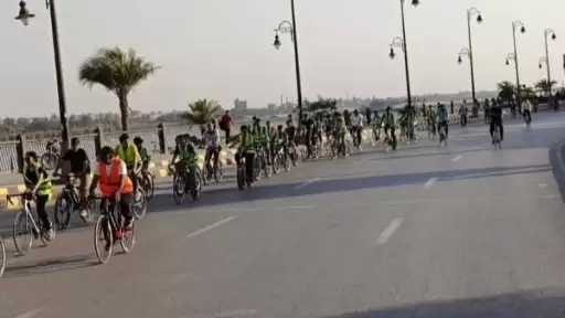 الشباب والرياضة ببني سويف تنظم ماراثون للدراجات على كورنيش النيل ضمن مبادرة ”لياقة المصريين”