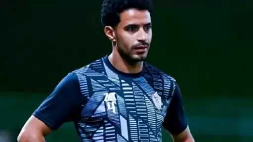 موقف عمر جابر النهائي من المشاركة مع الزمالك أمام سموحة