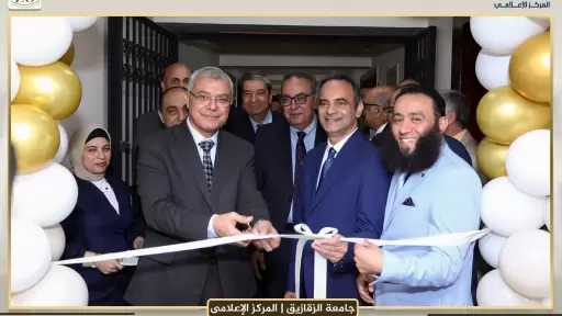 رئيس جامعة الزقازيق يفتتح مراكز التدريب الجراحية المتخصصة بكلية الطب