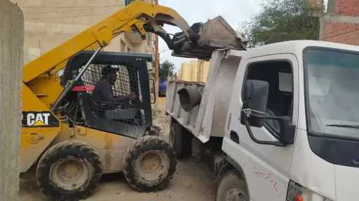 رفع 150 طن قمامة ومخلفات في بسيون بالغربية