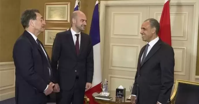 وزير الخارجية ونظيره الفرنسي يبحثان العلاقات الثنائية ومستجدات الأوضاع الإقليمية