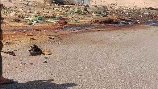 حادث تصادم بين سيارتين بطريق الواحات البحرية في الجيزة.. صور