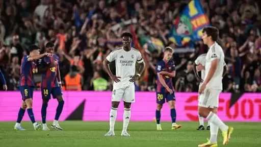 برشلونة يفوز بالكلاسيكو أمام ريال مدريد ويحتفل بالدوري الـ29 في تاريخه