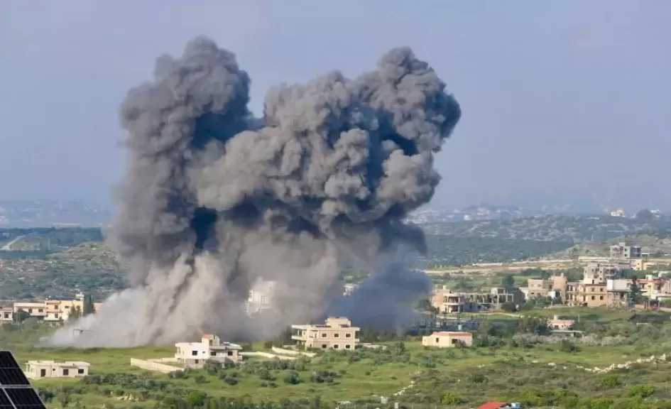 جيش الاحتلال يزعم استهداف نحو 45 بنية تحتية تابعة لحزب الله في جنوب لبنان