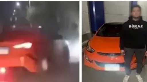 ضبط سائق متهور استعرض بسيارته وعرض حياة المواطنين للخطر